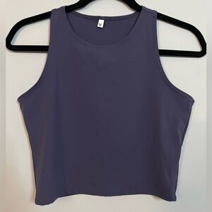Blue purple tank top